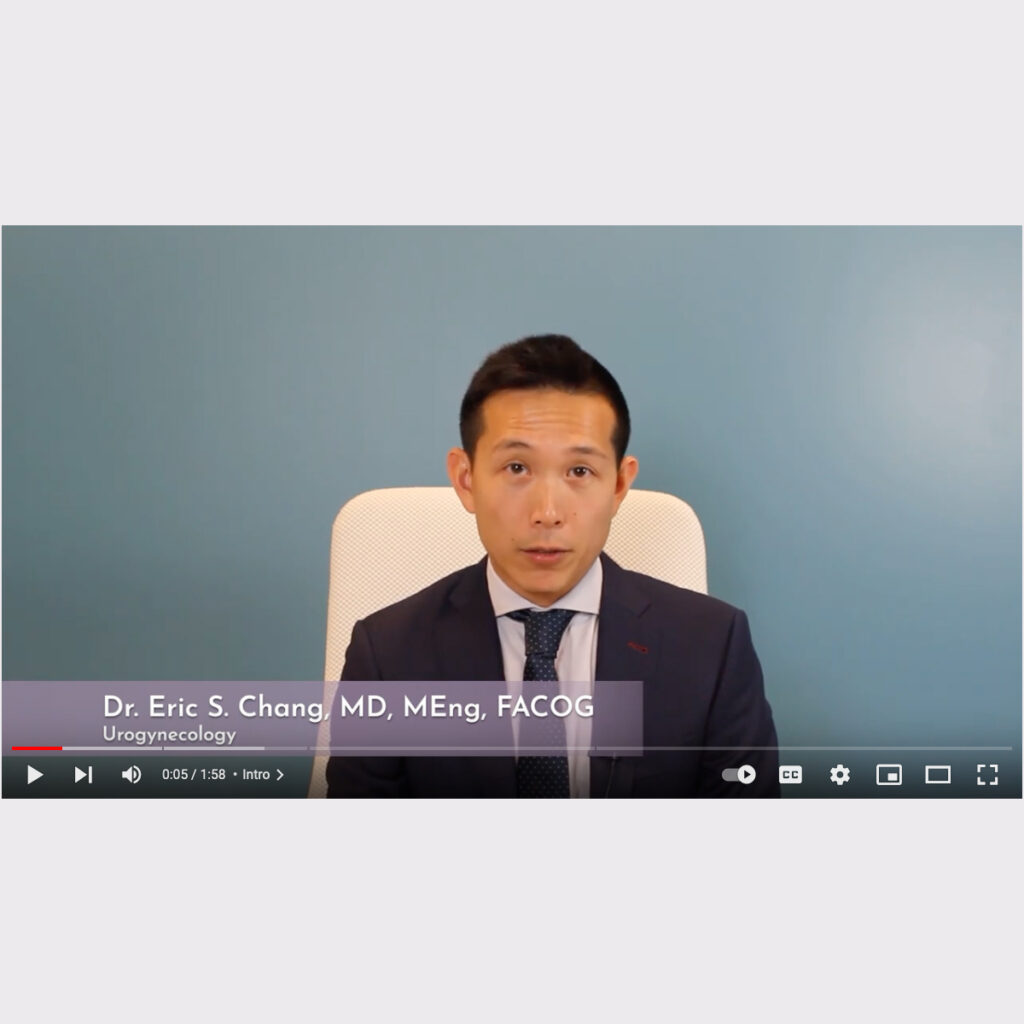 Urogynecology with Dr. Chang: Stress Urinary Incontinence