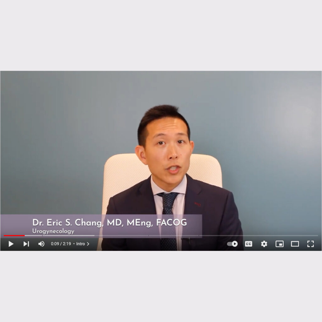 Urogynecology with Dr. Chang: Prolapse