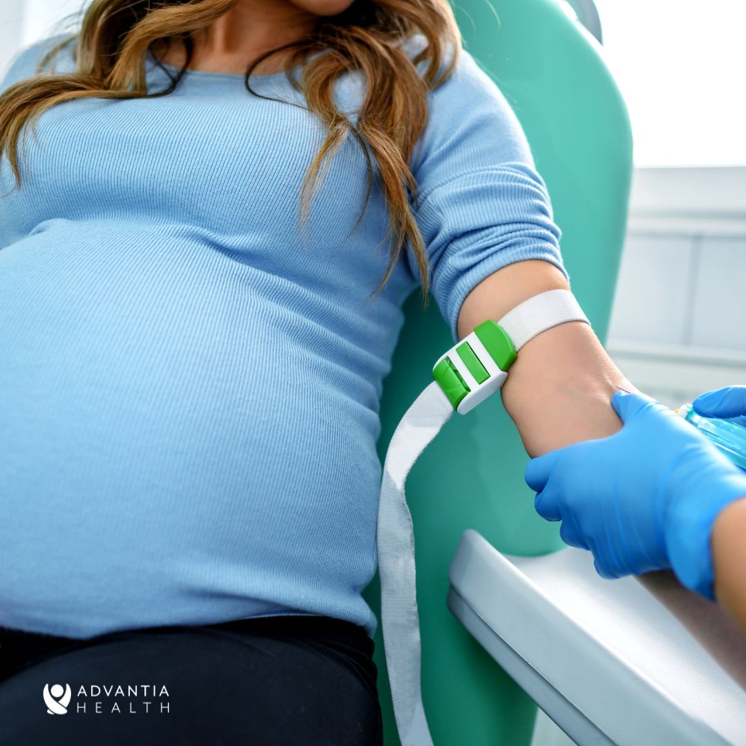 pregnant woman lab work